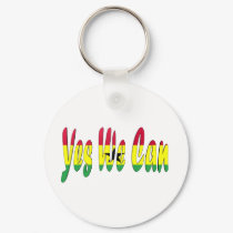 Yes We Can (Ghana Flag) keychains