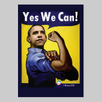 Yes We Can! Gift Tags business cards