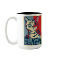 Yes We Can Has mugs