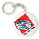 Yes We Can Keychain