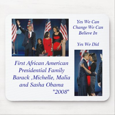 Yes We Can                          ... Mouse Mats by mrsjack2u