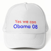 Yes we can, Obama 08 hats by Kyshawn123 Yes we can, Obama 08 hats