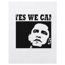 Yes we can Obama 2008 flyers