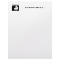 Yes we can Obama 2008 letterhead