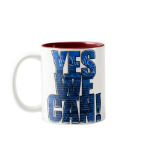 'Yes We Can!' OBAMA 2008 MUG by bigfigdesign 'Yes We Can!' OBAMA 2008 MUG