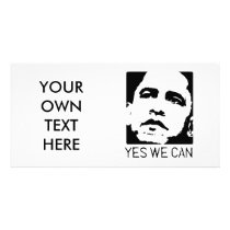 Yes we can Obama 2008 photo cards by obamashirts Yes we can Obama 2008 photo cards