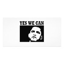 Yes we can Obama 2008 photo cards by obamashirts Yes we can Obama 2008 photo cards