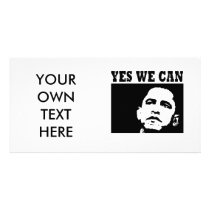 Yes we can Obama 2008 photo cards by obamashirts Yes we can Obama 2008 photo cards
