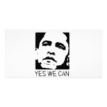Yes we can Obama 2008 photo cards by obamashirts Yes we can Obama 2008 photo cards