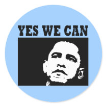 Yes we can Obama 2008 Sticer stickers