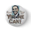 Yes We Can! Obama Button by ObamaHomeboy Yes We Can! Obama Button