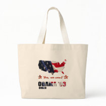 Yes We Can Obama Tote Bag by SideSplitters Yes We Can Obama Tote Bag