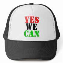 Yes We Can (Pan-African Flag) hats