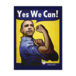Yes We Can! Postcard