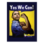 Yes We Can! Postcard