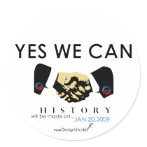Yes we can stickers