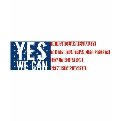 YES WE CAN T-SHIRTS by thezeegn