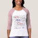 Ladies 3/4 Sleeve Raglan (Fitted)