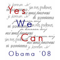 Yes We Can t-shirts