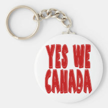 Yes we Canada Key Chain