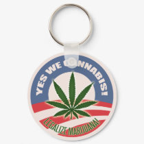 Yes We Cannabis! keychains by kbilltv Yes We Cannabis! keychains