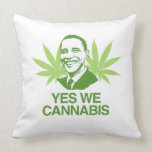 YES WE CANNABIS.png Pillow