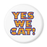 yes-we-cat refrigerator magnet