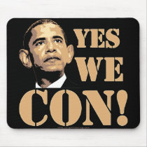 Yes we CON! mousepads by rightleaning Yes we CON! mousepads