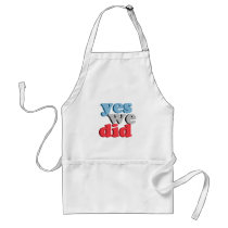 Yes We Did Apron