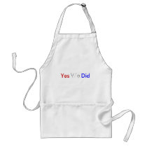 Yes We Did Aprons