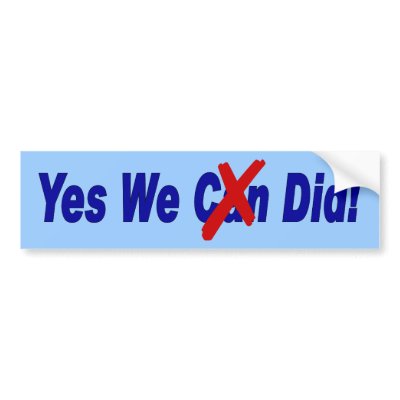 Yes We Did! Bumper Sticker by ObamaRama
