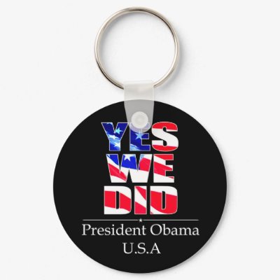 Yes We DID Flag -  Keychain by twilight_cat