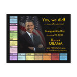 Yes We Did! - Postcard Calendar