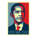 Yes We Did print