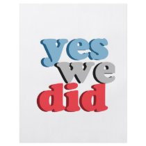 Yes we did T-shirt Personalized Flyer