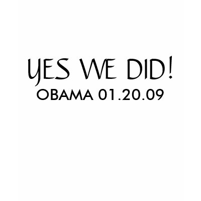 YES WE DID! SHIRT by Vote4Hope