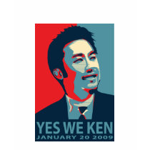 Yes We Ken (Obama) - Woman's Baby T - Customized t-shirts