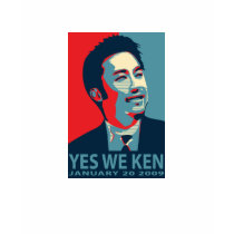 Yes We Ken (Obama) Woman's Distres... - Customized t-shirts