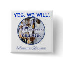 YES, WE WILL! buttons by NHAA_Inc YES, WE WILL! buttons