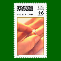 Yes! We're Engaged (1) [CUSTOMIZE] postage