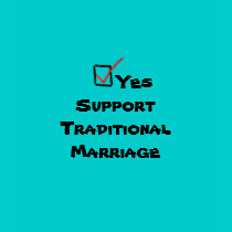 yes, Yes, Support TraditionalMarriage t-shirts
