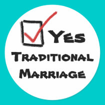 yes, Yes, TraditionalMarriage stickers