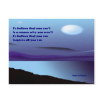 Yes you can postcards
