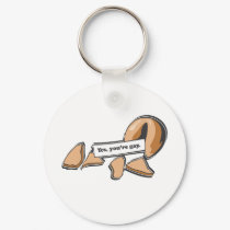 YES, YOU'RE GAY keychains