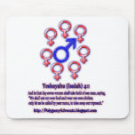 Yeshayahu 4:1 Mousepad