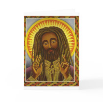Yeshu Rasta Fari Greeting Card