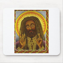 Yeshu Rasta Fari Mousepad