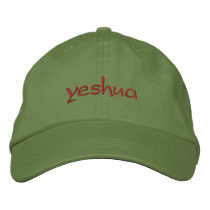 yeshua embroidered hats