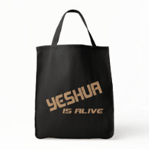 Yeshua is alive terre craquée bag
