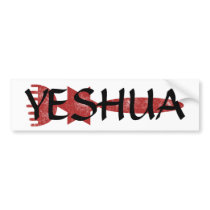 Yeshua sticker bumper stickers by SimplyUnique Yeshua sticker bumper stickers